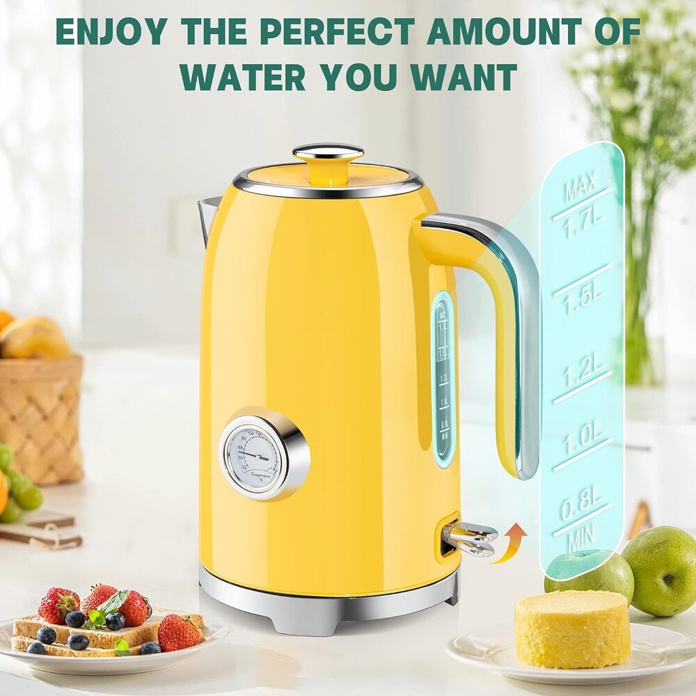 Electric Water Kettle With Thermometer