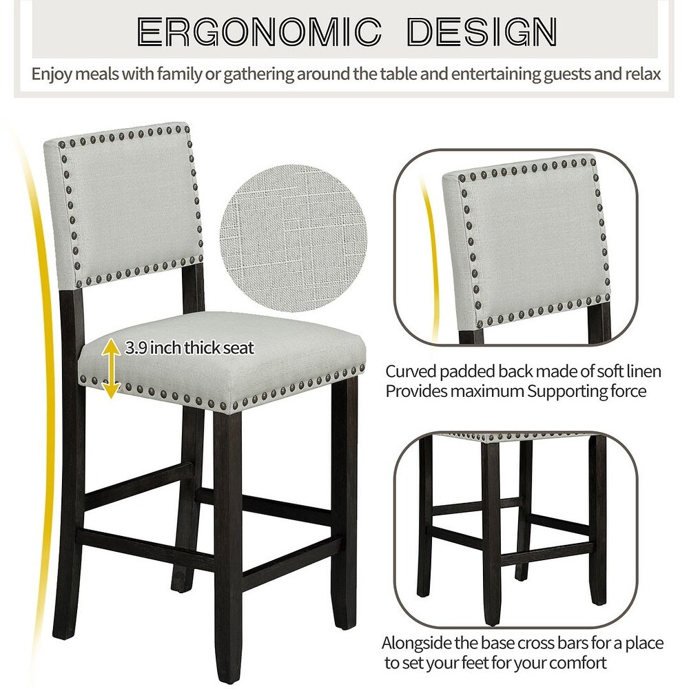 5 Piece Counter Height Dining Set