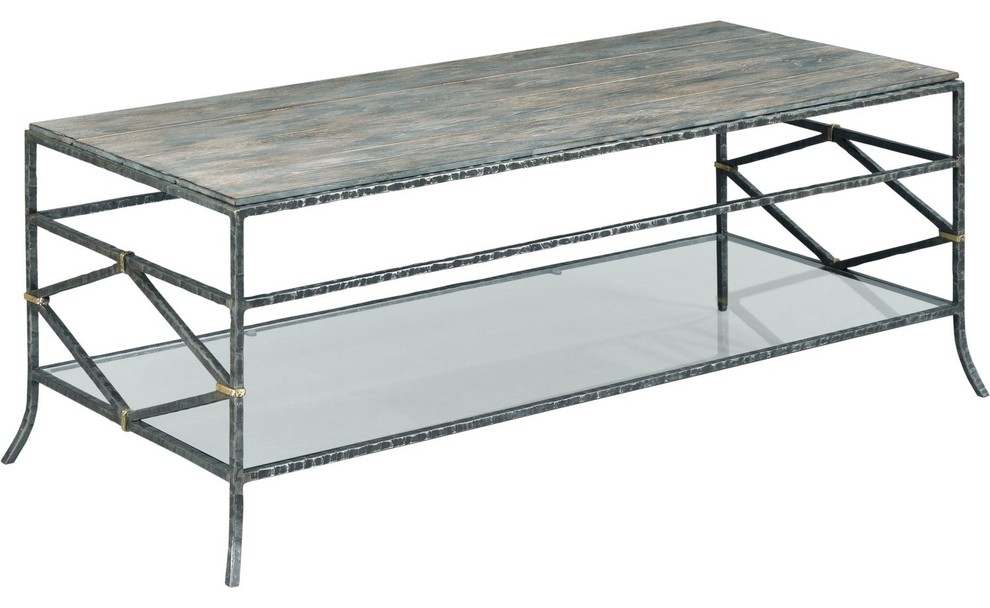 Kincaid Furniture Trails Monterey Rectangular Coffee Table   Industrial   Coffee Tables   by Unlimited Furniture Group  Houzz