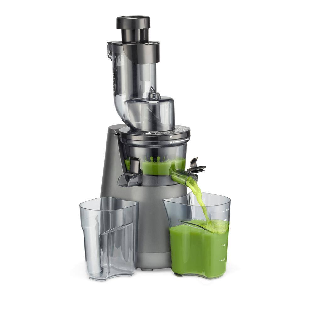 Cuisinart Easy Clean 33.8 oz. Gray Masticating Slow Juicer with Mesh-Free Filter CSJ-300P1