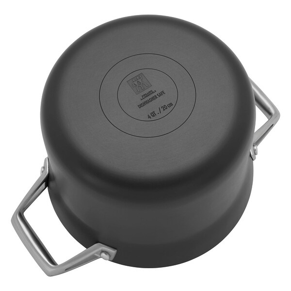 ZWILLING Motion Hard Anodized 4-qt Aluminum Nonstick Soup Pot