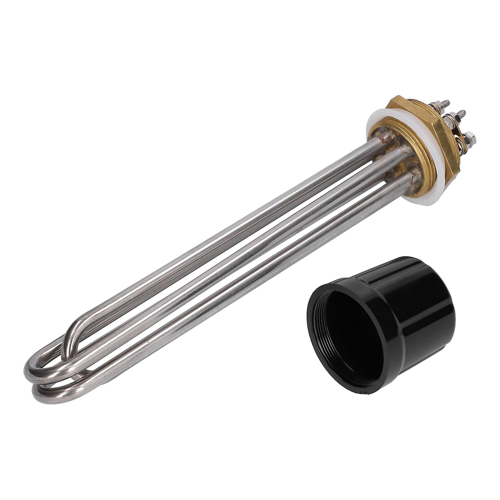 Heating Tube Electric Stainless Steel Rod Industrial Supplies Brass Thread Ac220/380v4.5kw 1.5in Bsp