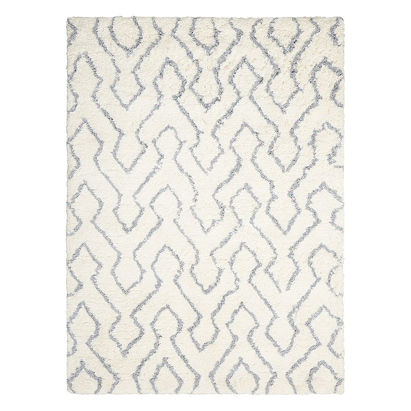 Nourison Galway Framework Geometric Shag Rug