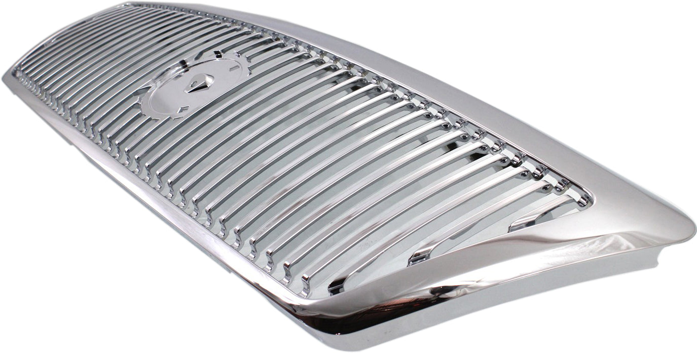 Grille Assembly Compatible With 2003-2005 Mercury Grand Marquis Chrome Shell and Insert