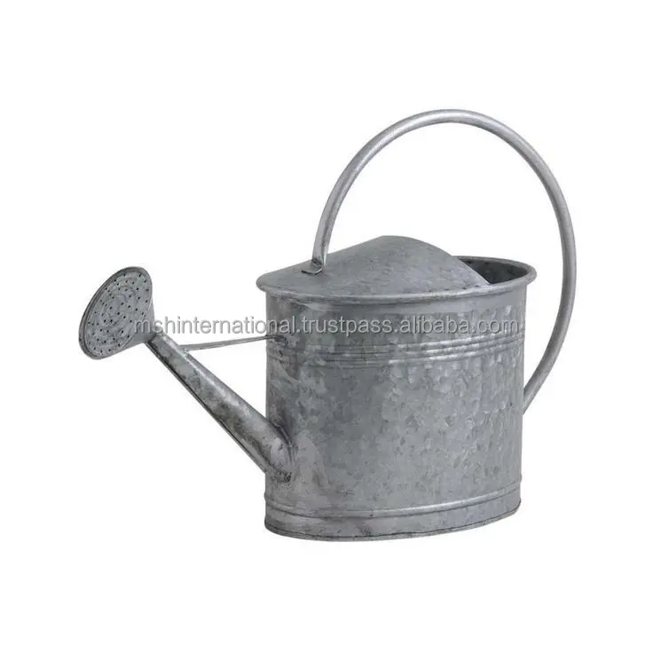 Galvanized Watering Can Top Quality Indian Stylish Handmade Water Can Traditional Designer Wholesale Luxury Watering Cane