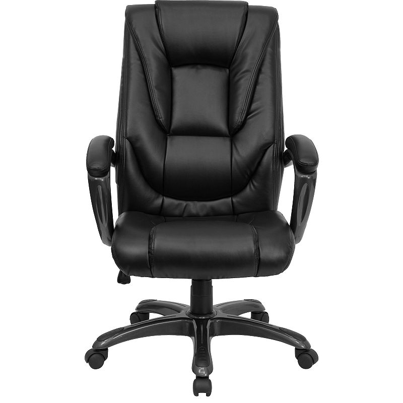 Flash Furniture Oma High Back LeatherSoft Swivel Ergonomic Office Chair