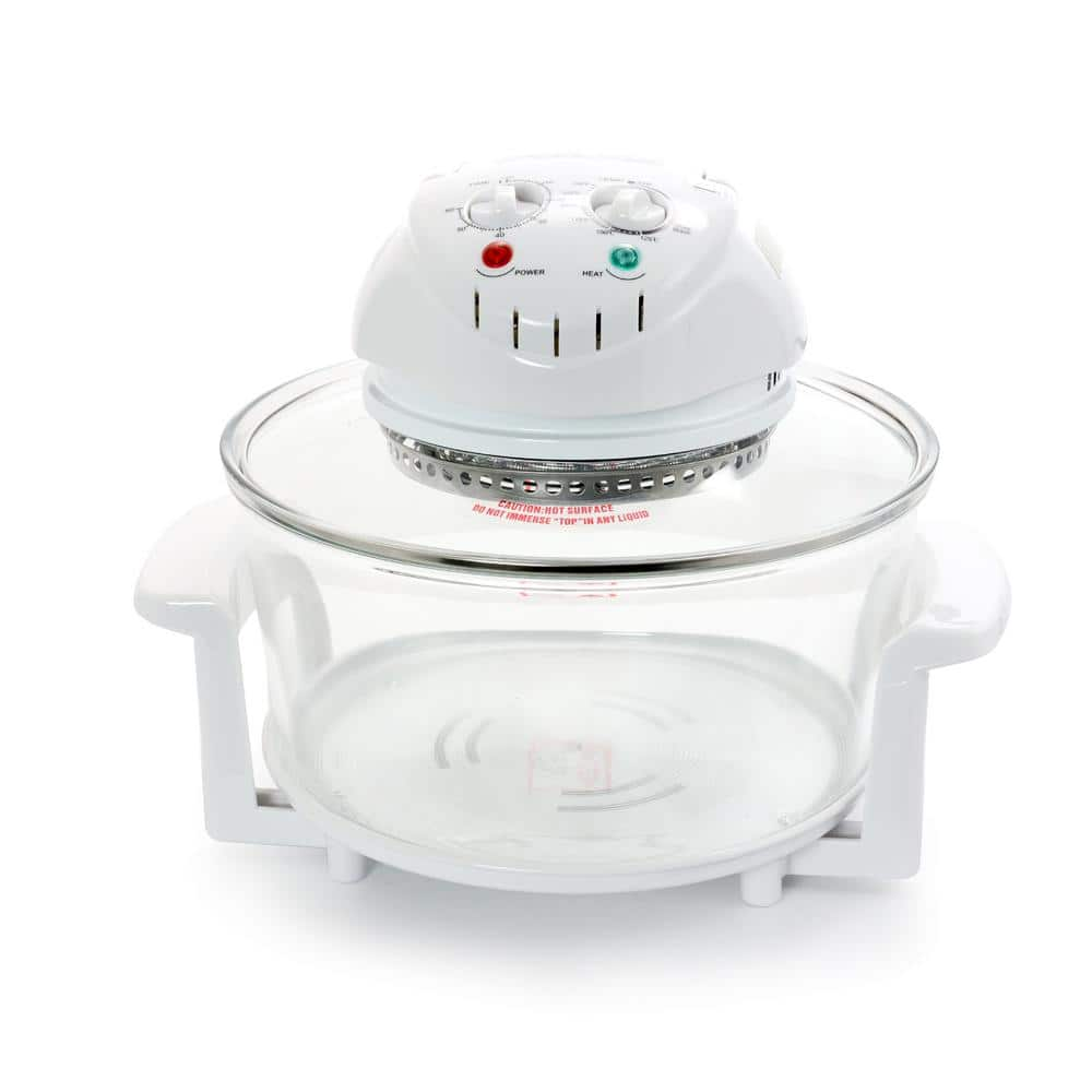 MegaChef 9 Qt. White Electric Halogen Multi-Cooker 985111879M