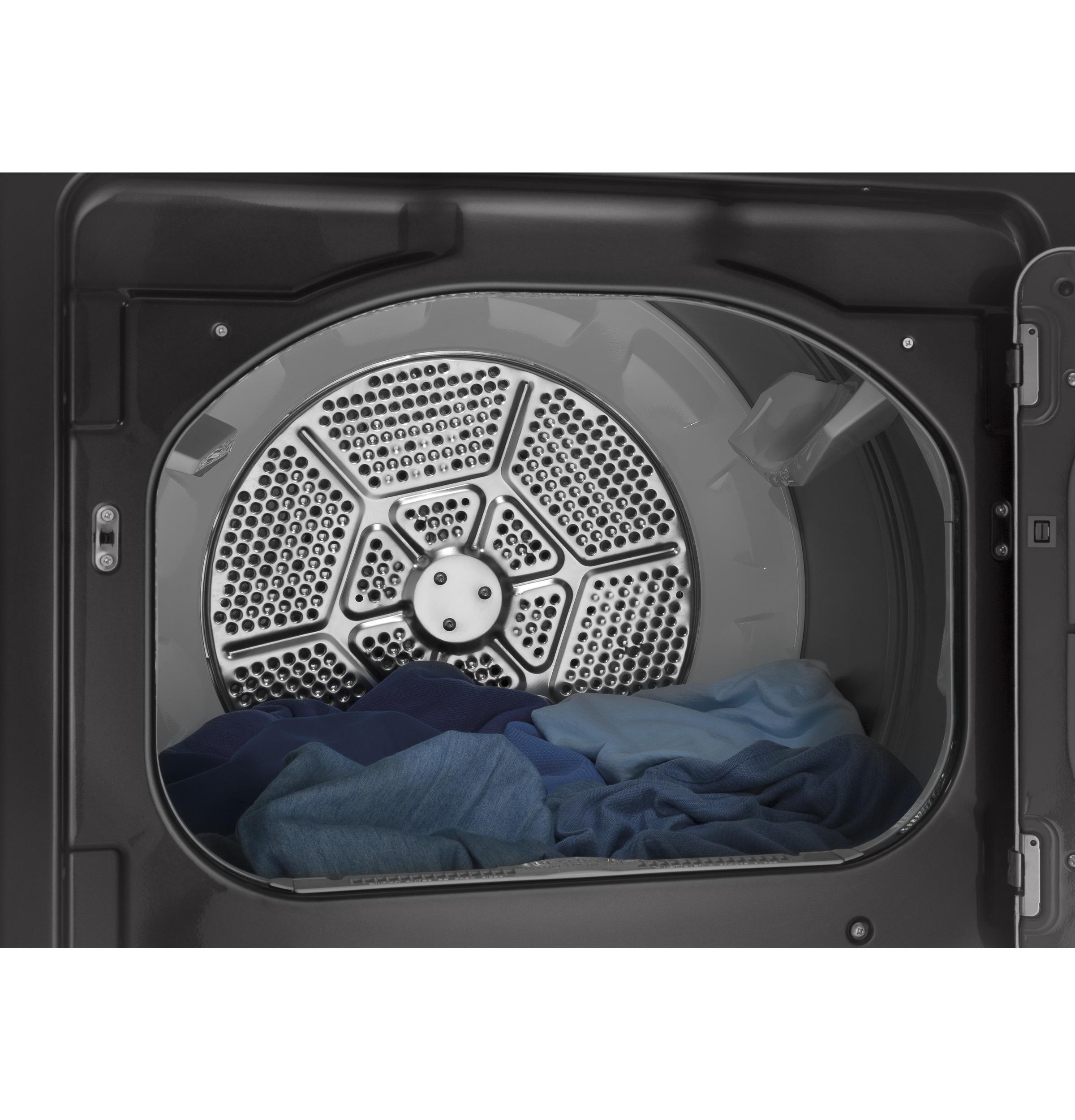 Ge Appliances GTD65EBPLDG Ge® 7.4 Cu. Ft. Capacity Aluminized Alloy Drum Electric Dryer With He Sensor Dry