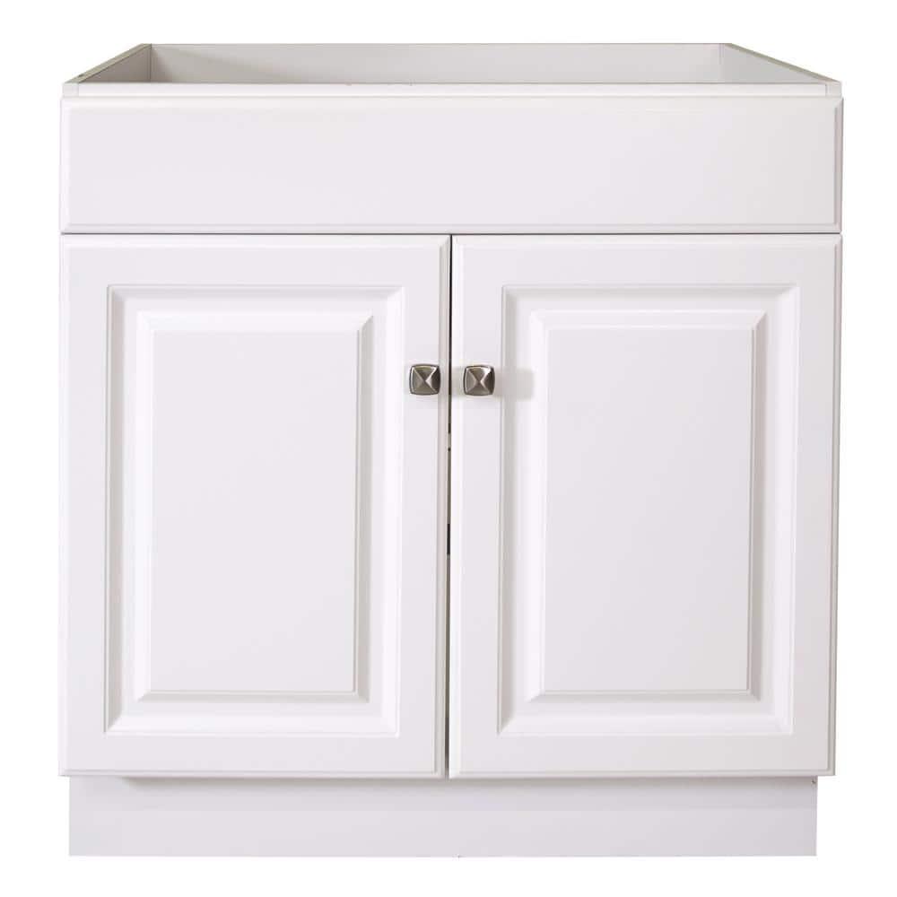 Design House Wyndham 30 in 2Door Bath Vanity Cabinet Only in White