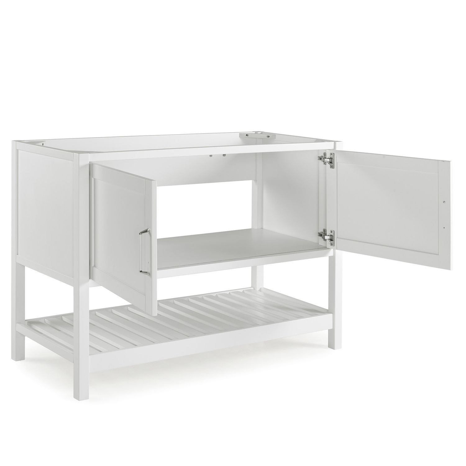 Alaterre Furniture Bennet White Vanity Cabinet