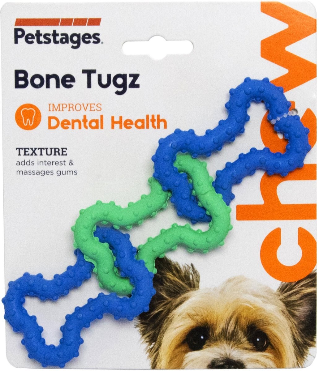 Petstages Bone Tug Tough Dog Chew Toy