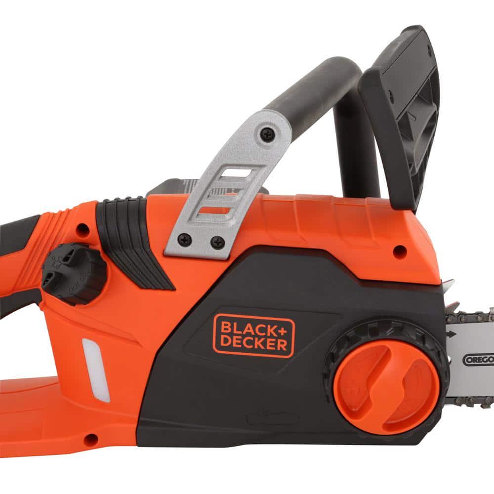 BLACKDECKER 18 in 15 AMP Corded Electric Rear Handle Chainsaw with Automatic Oiler