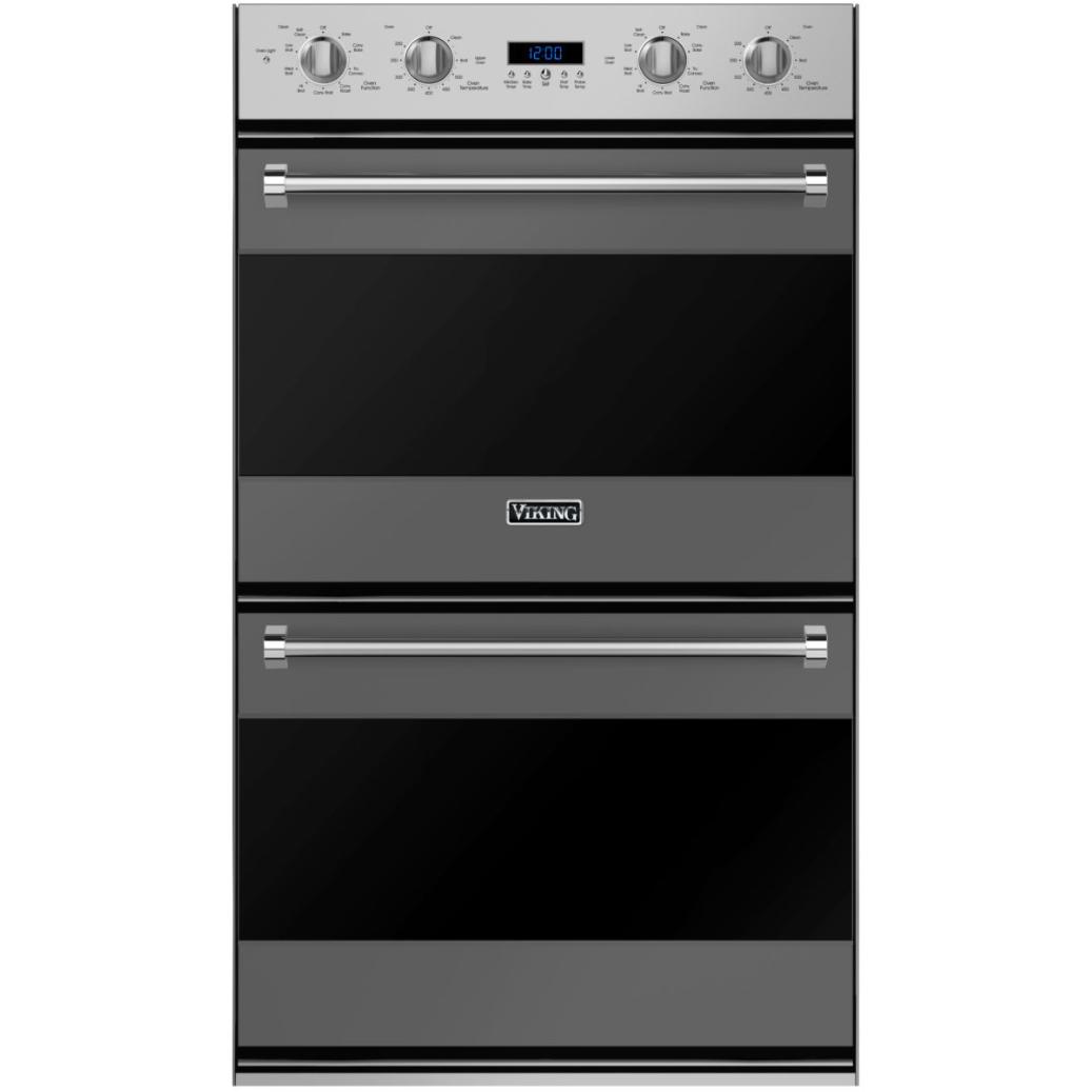 Viking 30-inch, 8.6 cu.ft. Built-in Double Wall Oven with TruConvec Convection Cooking RVDOE330DG