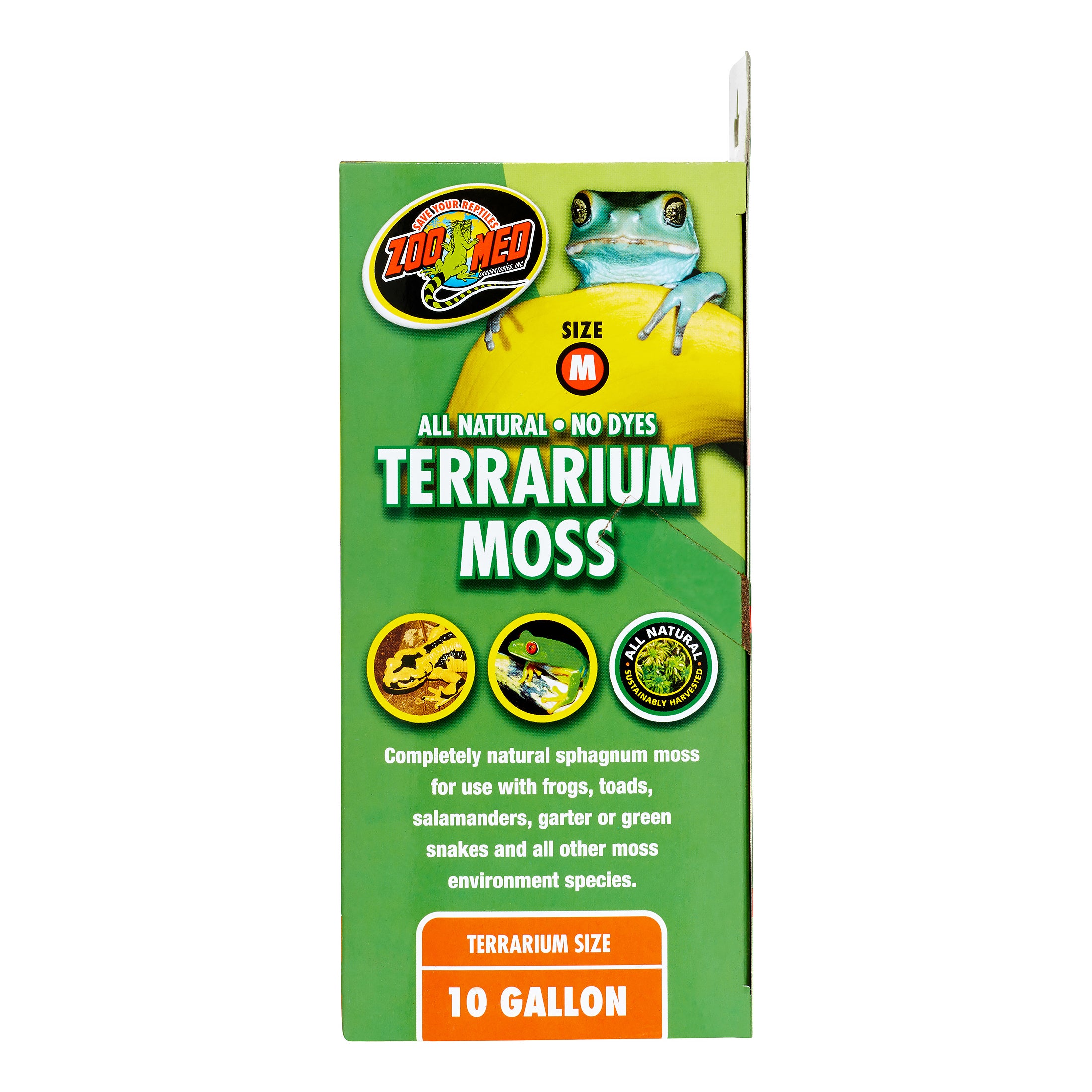 Zoo Med Natural Terrarium Moss Substrate， Medium