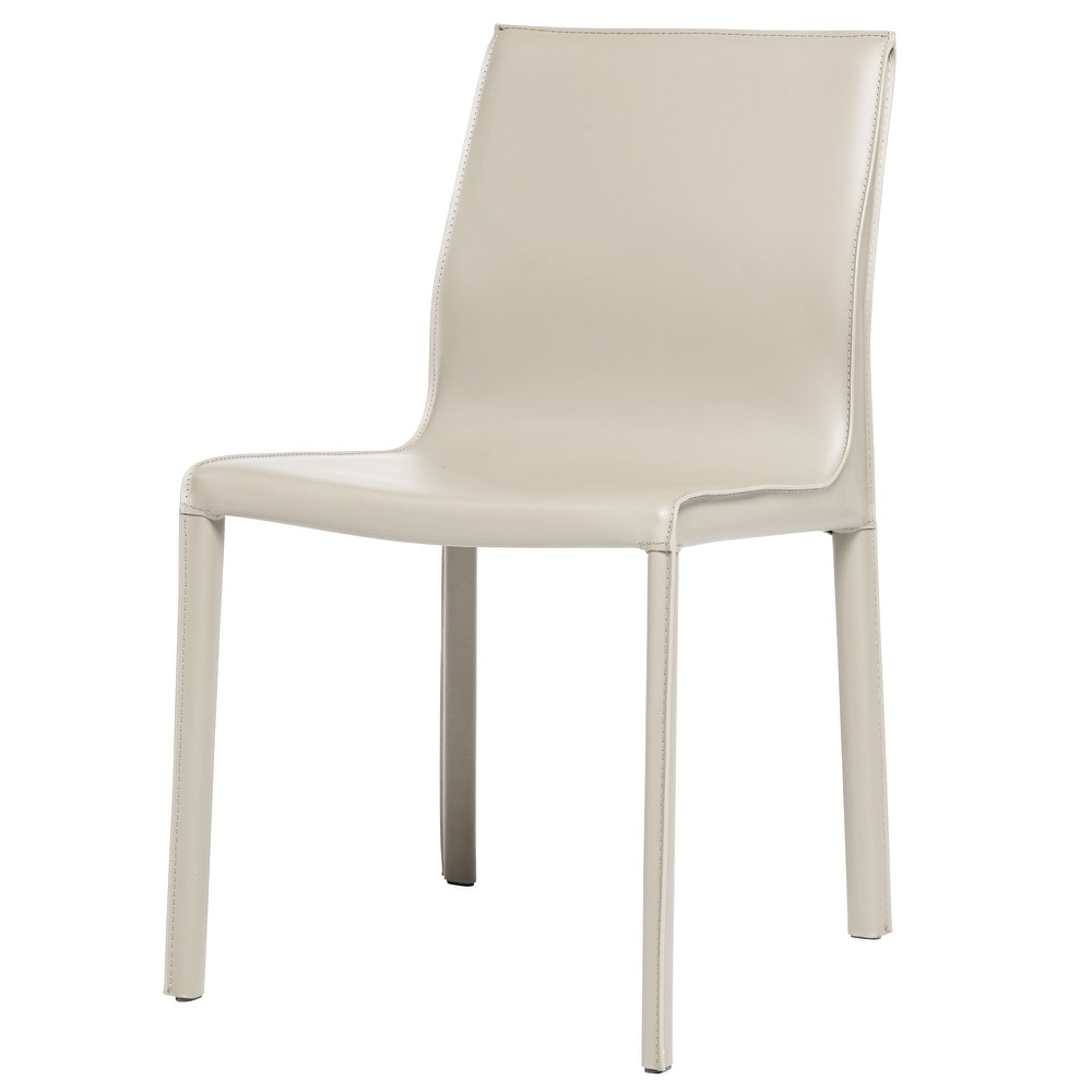 STAN Modern Leather Side Chair