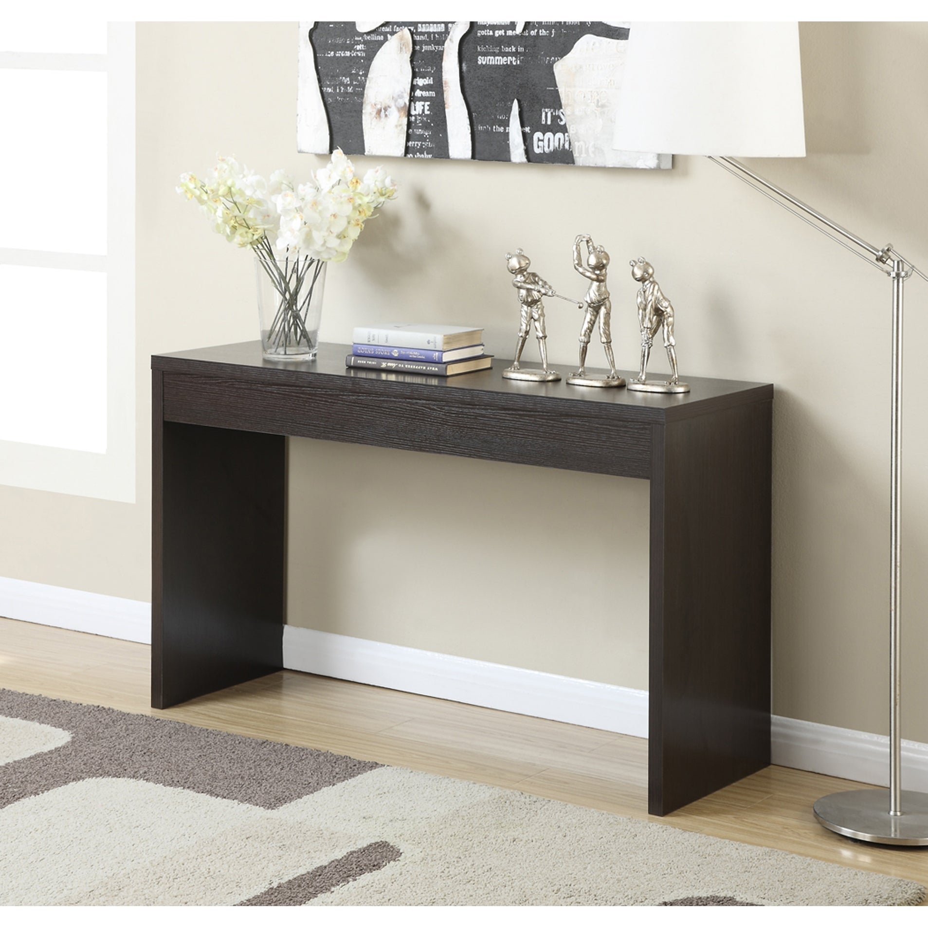 Porch and Den Franklin Contemporary Minimalist Console Table