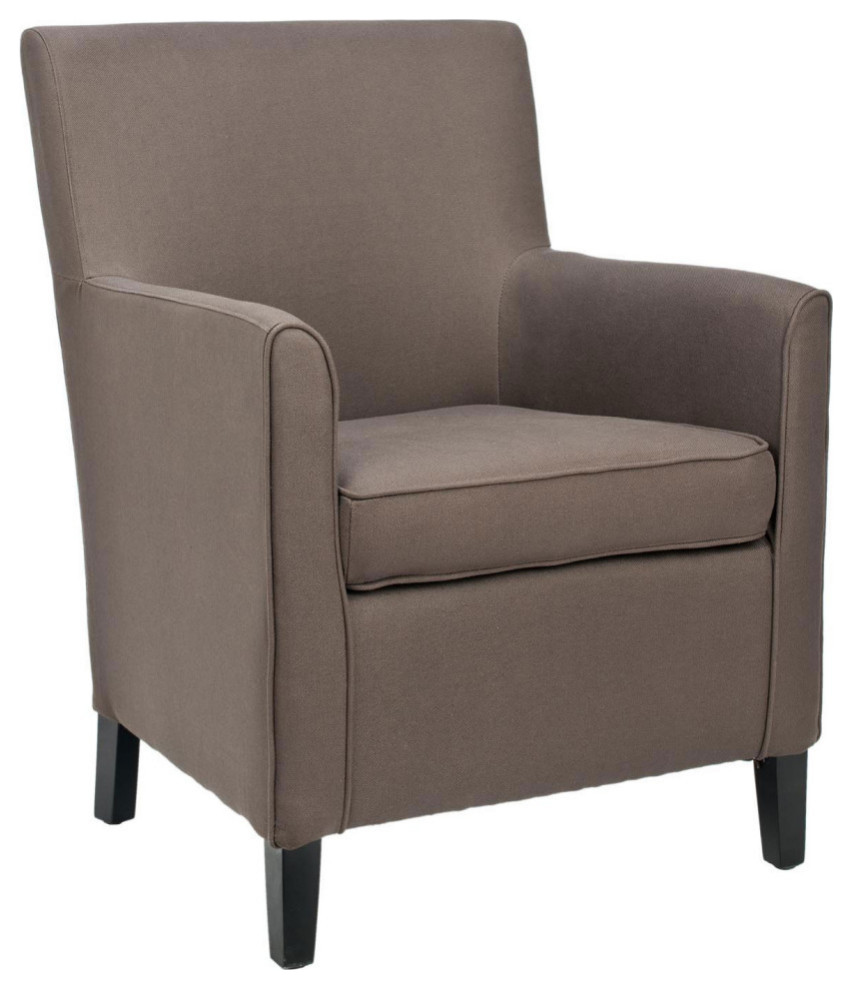 Gary Arm Chair  Mocha   Transitional   Armchairs And Accent Chairs   by Rustic Home Furniture Deco  Houzz