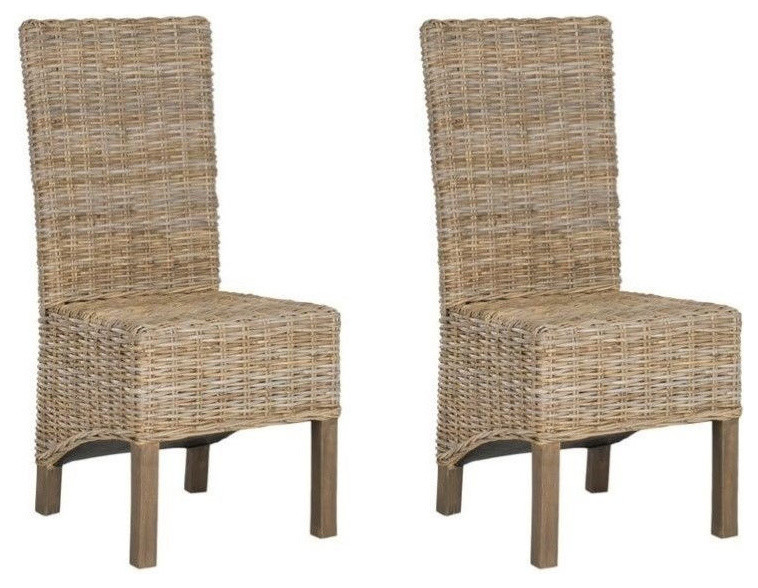 Safavieh Pembrooke Side Chairs  Set of 2   Tropical   Dining Chairs   by Safavieh  Houzz