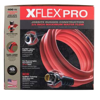 Swan Xflex Pro 34 in x 100 ft. Flat Non-Kink Hose Premium Duty CSNXFP34100