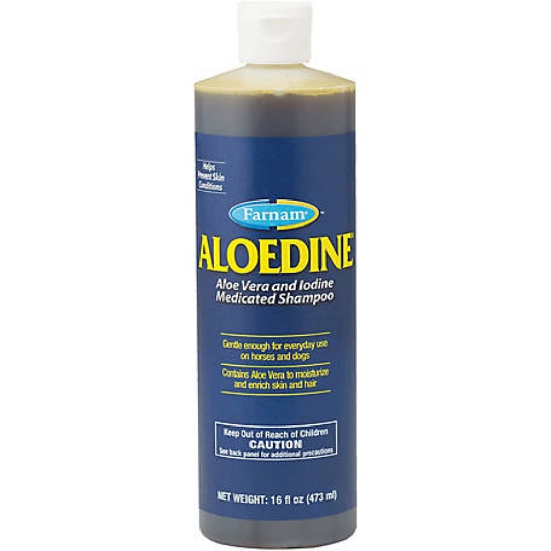 Farnam - Aloedine Aloe Vera and Iodine Medicated Horse Shampoo