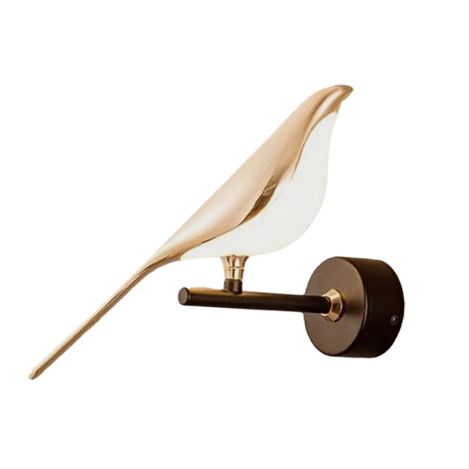 Bird Wall Sconce Wall Lamp Bedside Acrylic Lampshade Led Wall Light Fixtures A Bird Warm Light