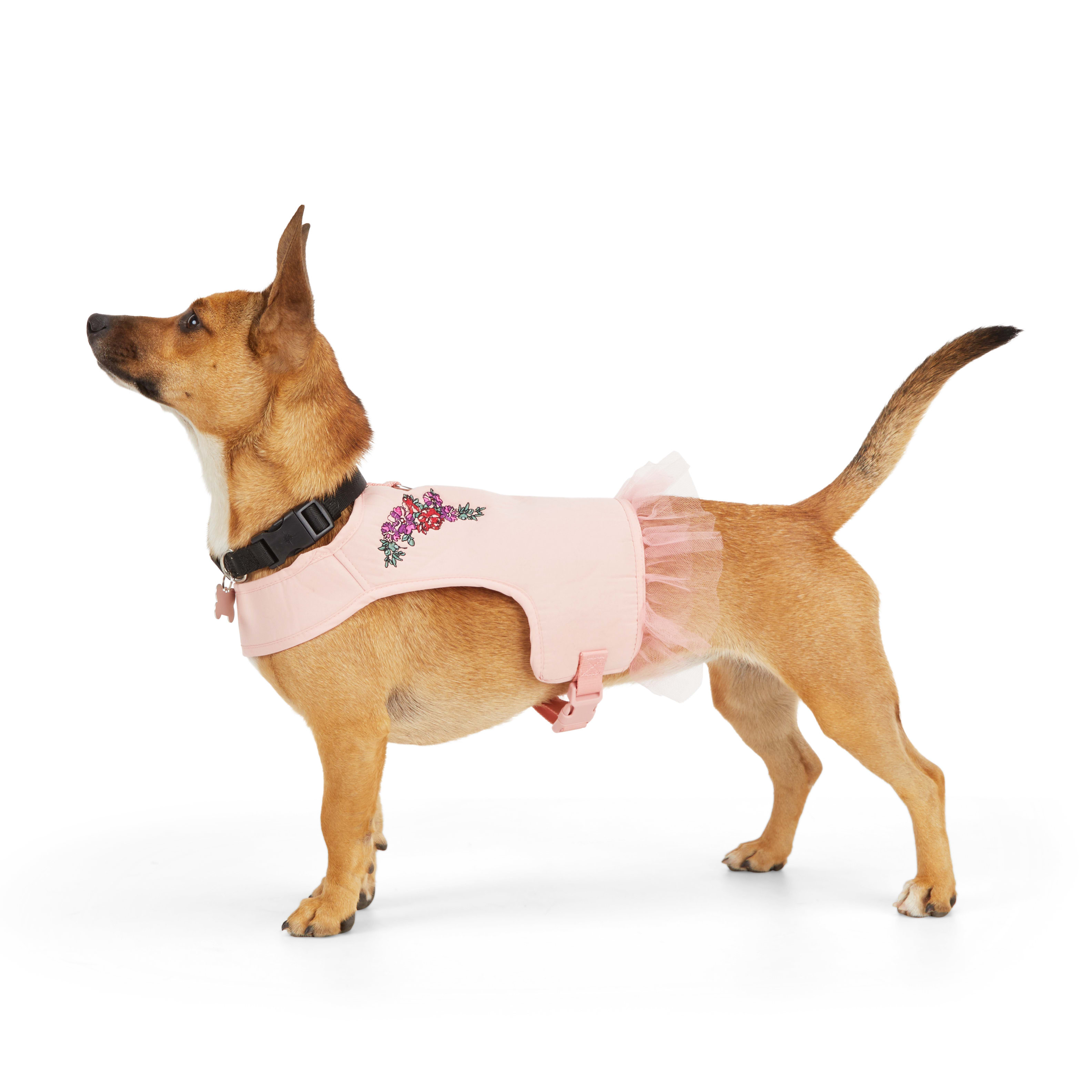 YOULY Pink Dog Harness， XX-Small