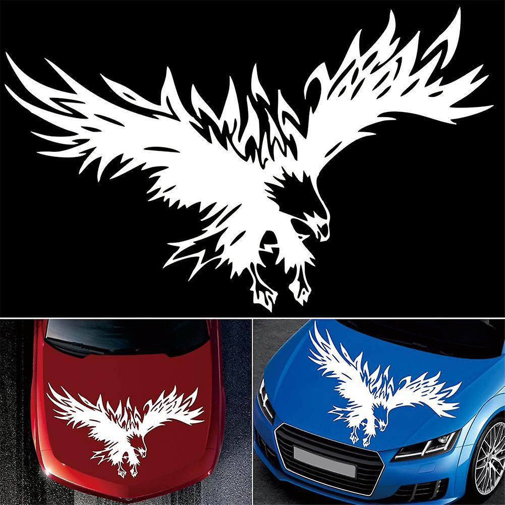 Car Personality Eagle Styling Car Sticker For Car Body Hood Home Decoration Car Creative Car Sticker Red