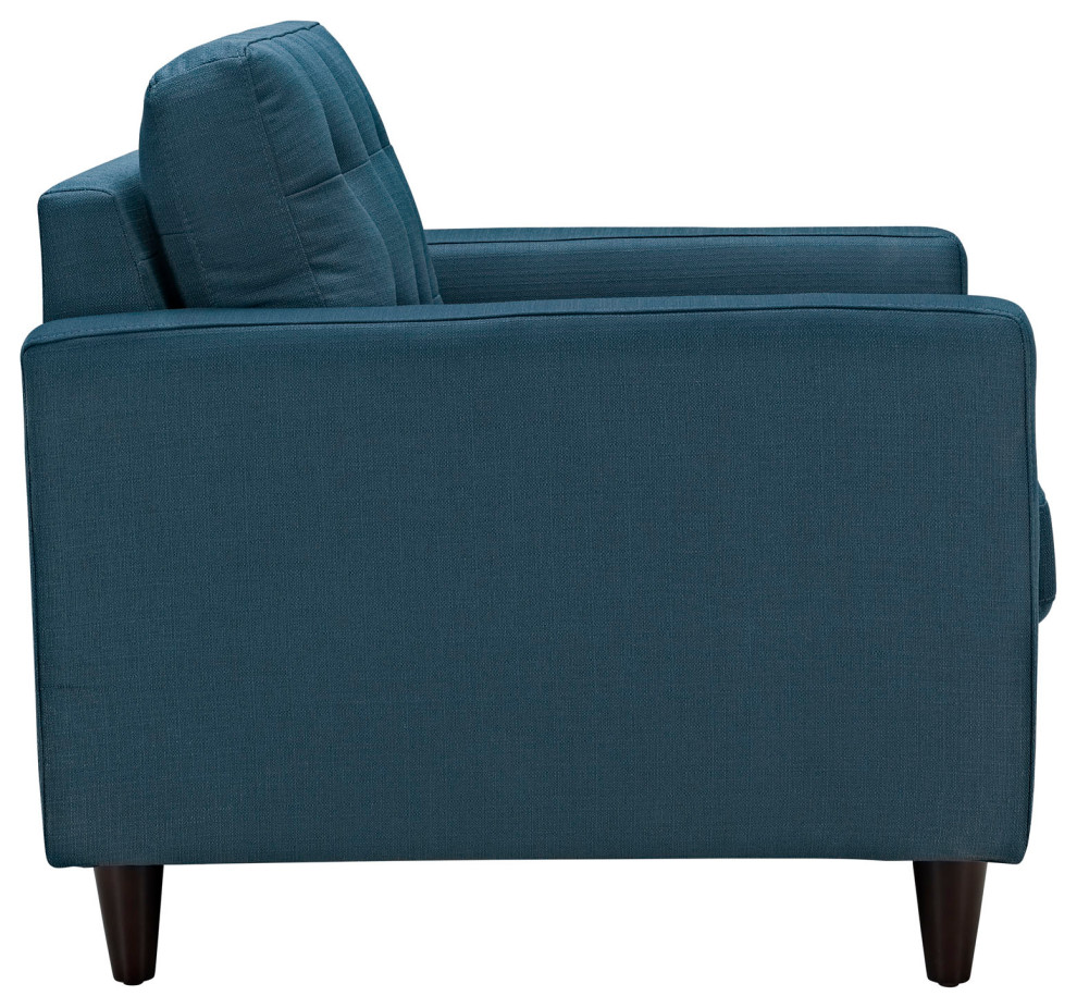 Azure Empress Armchair and Sofa Set of 2   Midcentury   Sofas   by Morning Design Group  Inc  Houzz