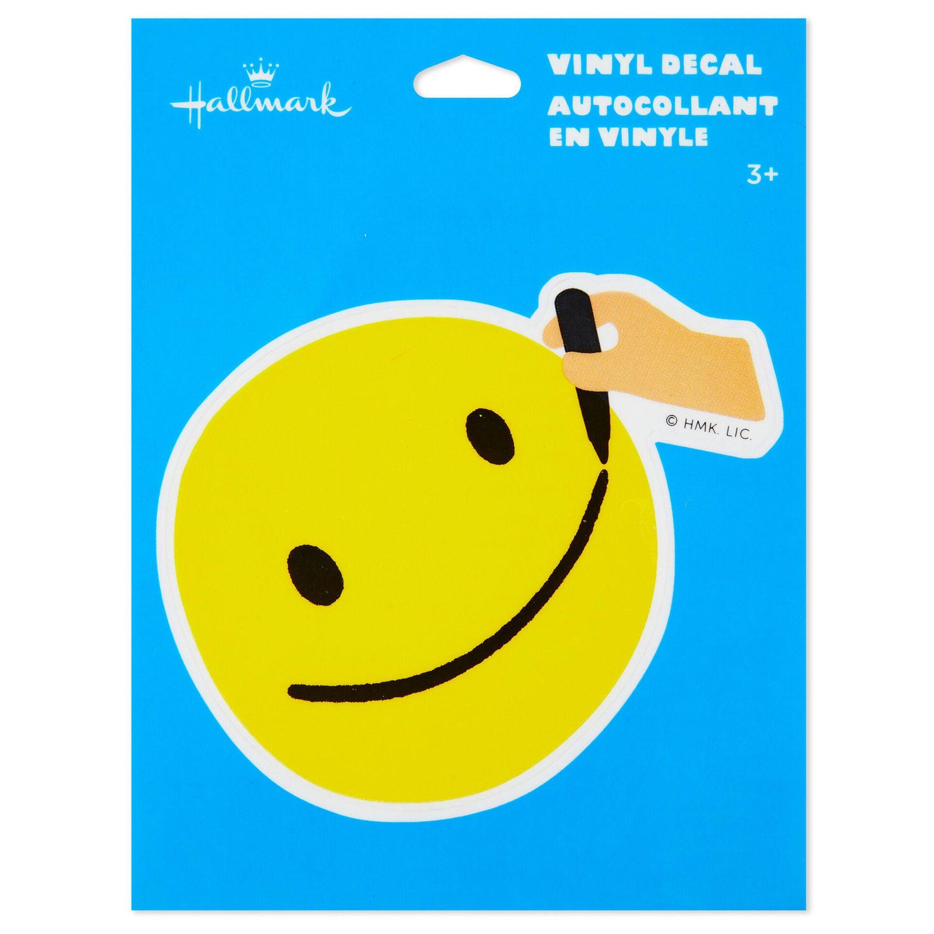 Hallmark  Happy Face Doodle Vinyl Decal Happy Face Doodle Vinyl Decal