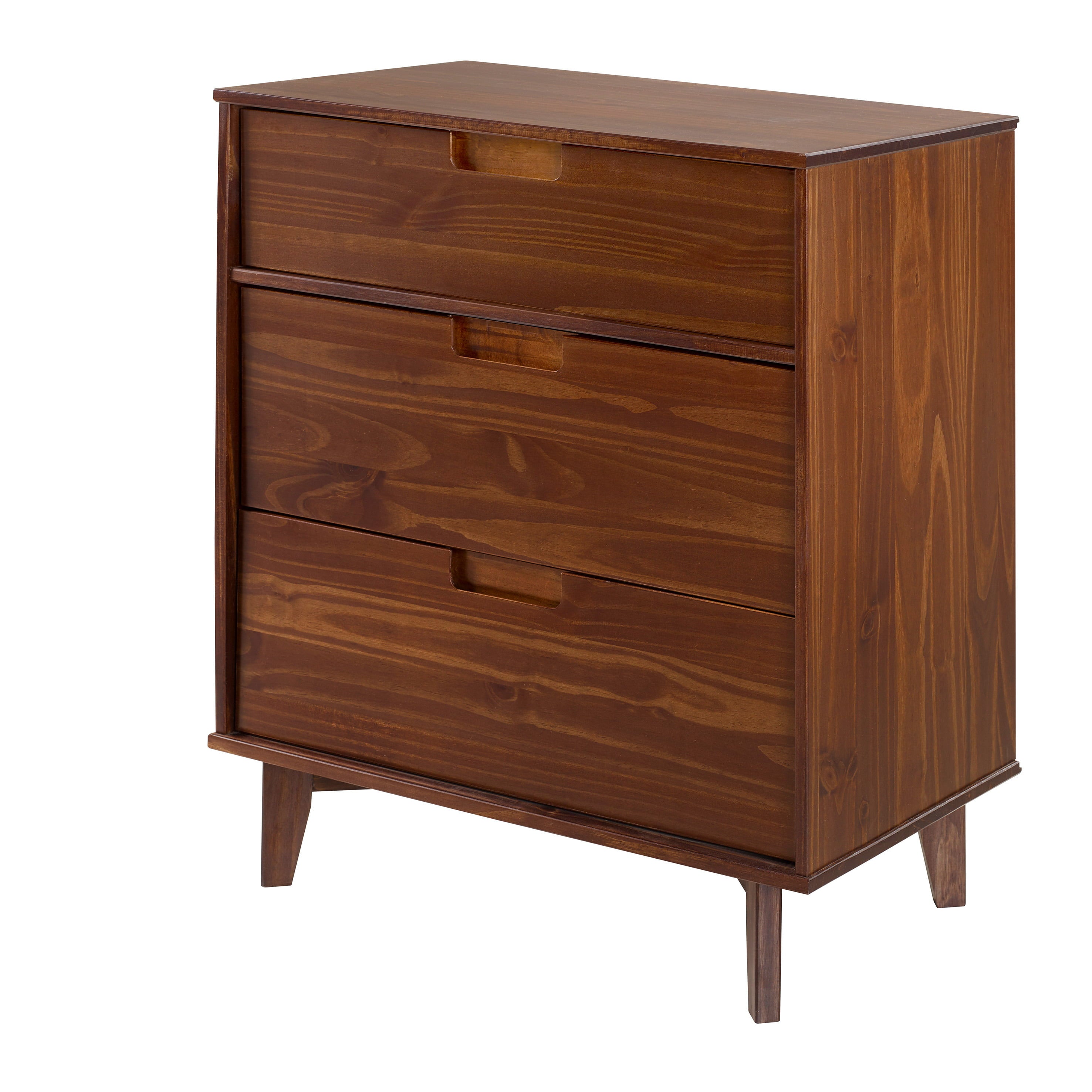 Bellamy Studios Sonoma 3-Drawer Solid Wood Walnut Dresser