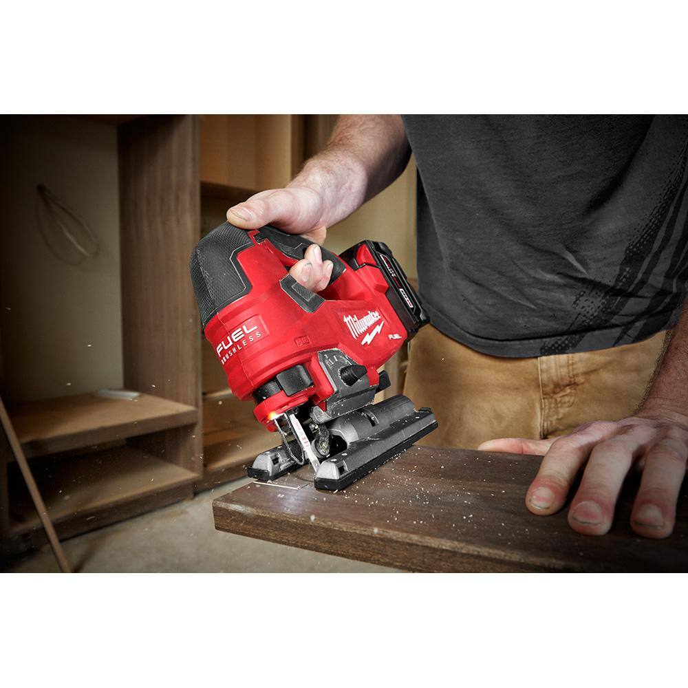 MW M18 FUEL 18V Lithium-Ion Brushless Cordless Jig SawCompact Router3-14 in. Planer Combo Kit (3-Tool) 2737-20-2723-20-2623-20