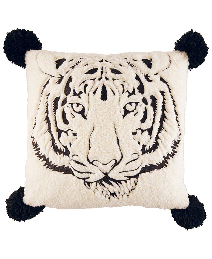 Betsey Johnson Betseys Tiger Decorative Pillow  20 x 20