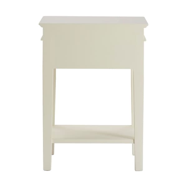 Finch Avignon Side Table in Antique White