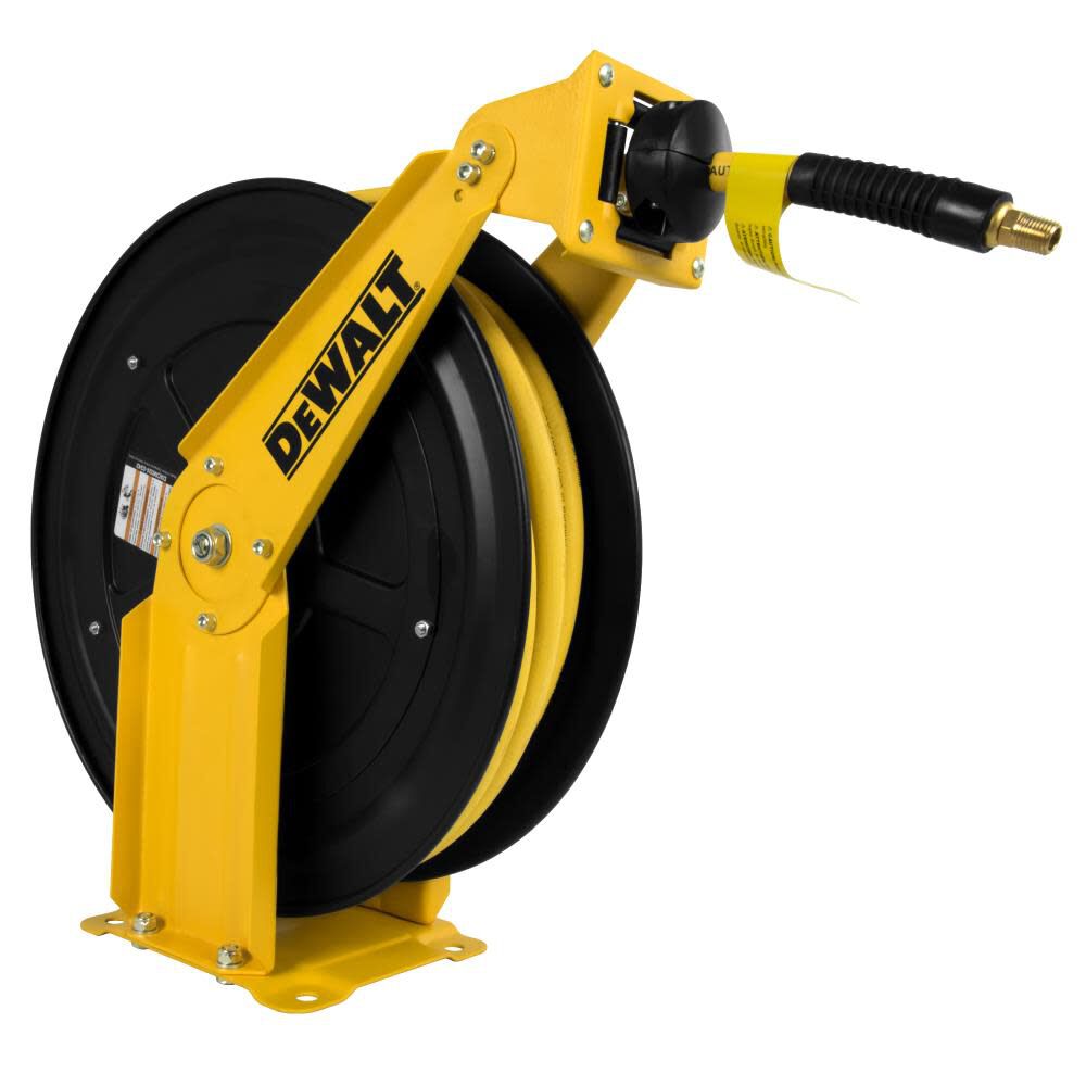 DW 3/8 in. x 50 ft. Double Arm Auto Retracting Air Hose Reel DXCM024-0343 from DW