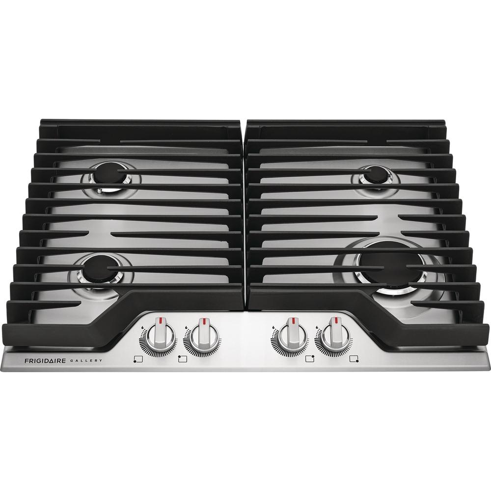 Frigidaire Gallery 30-inch Built-in Gas Cooktop GCCG3046AS