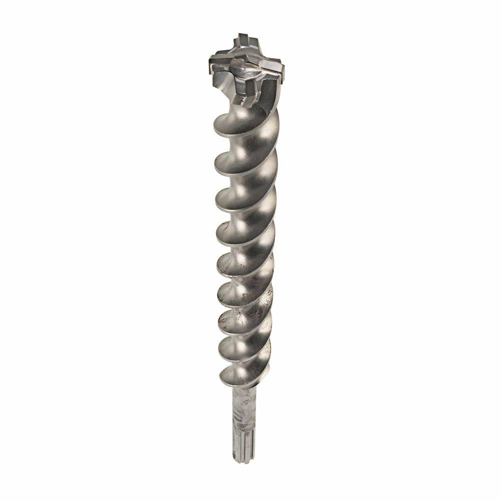 Bosch 1 in. x 8 in. x 13 in. SDS-MAX Speed-X Carbide Rotary Hammer Drill Bit for Concrete Drilling HC5050