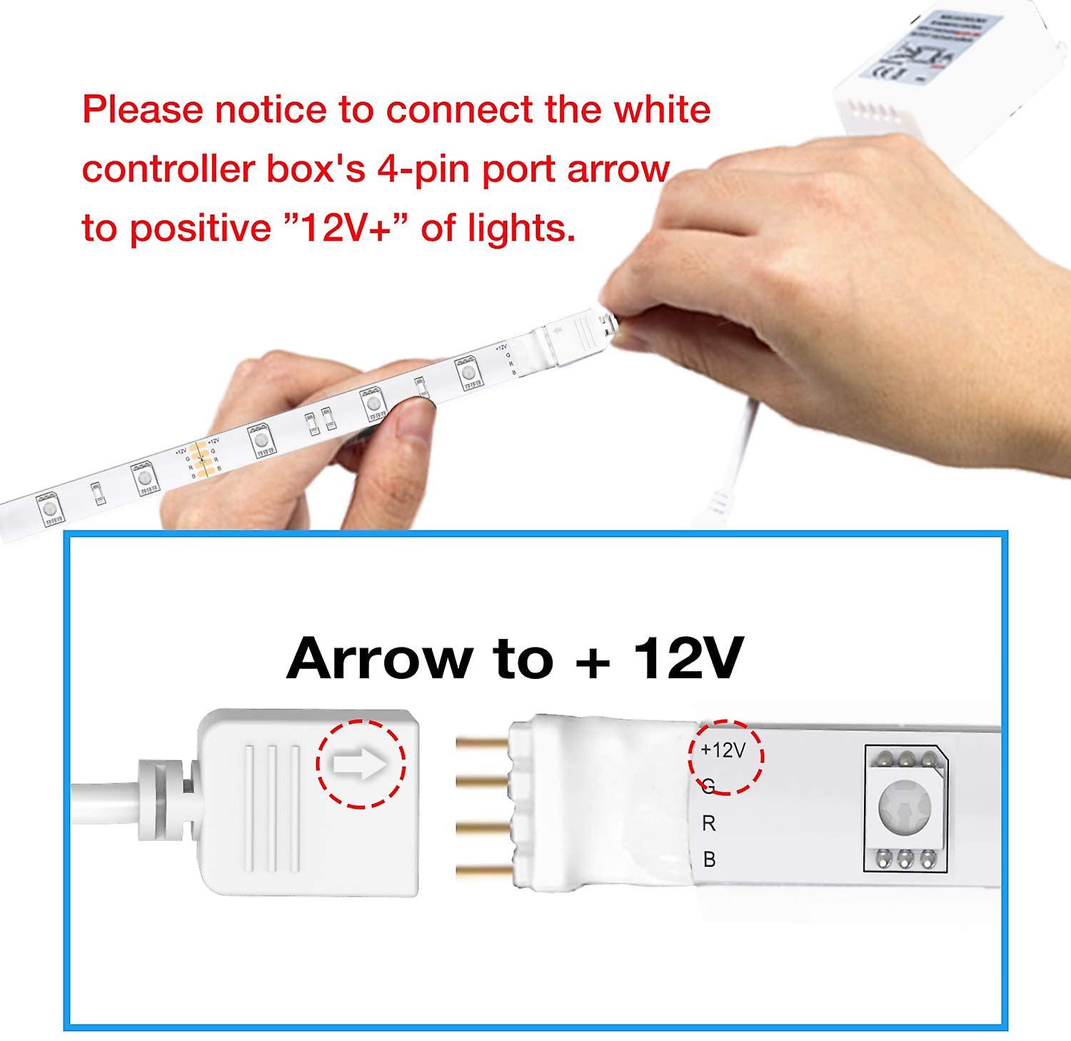 Rgb Led Light Strips Led Tape Lights Color Changing Led Strip Lights With Remote