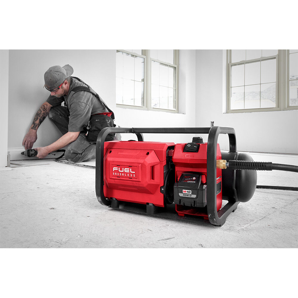 Milwaukee M18 FUEL 2 Gallon Compact Quiet Compressor (Bare Tool) 2840-20 from Milwaukee