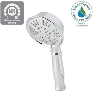 Symmons 5-Spray 4.5 in. Single Freestanding Handheld Shower Head in Chrome 76HS-RP