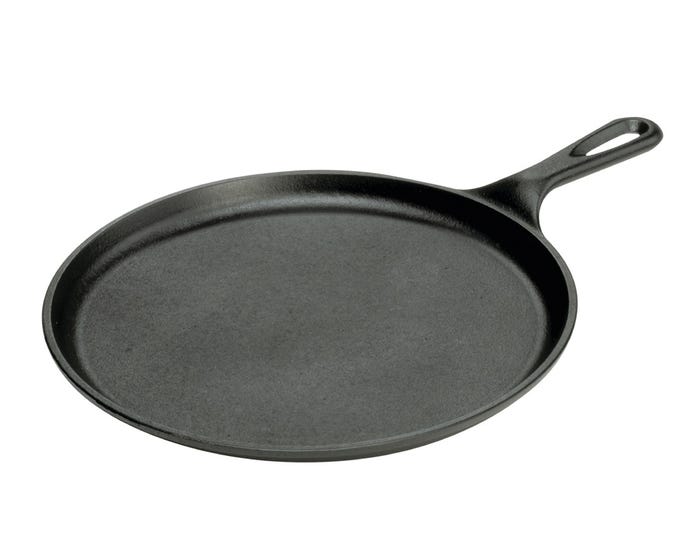 Lodge Cast Iron 10 Inch Round Griddle L9OG3