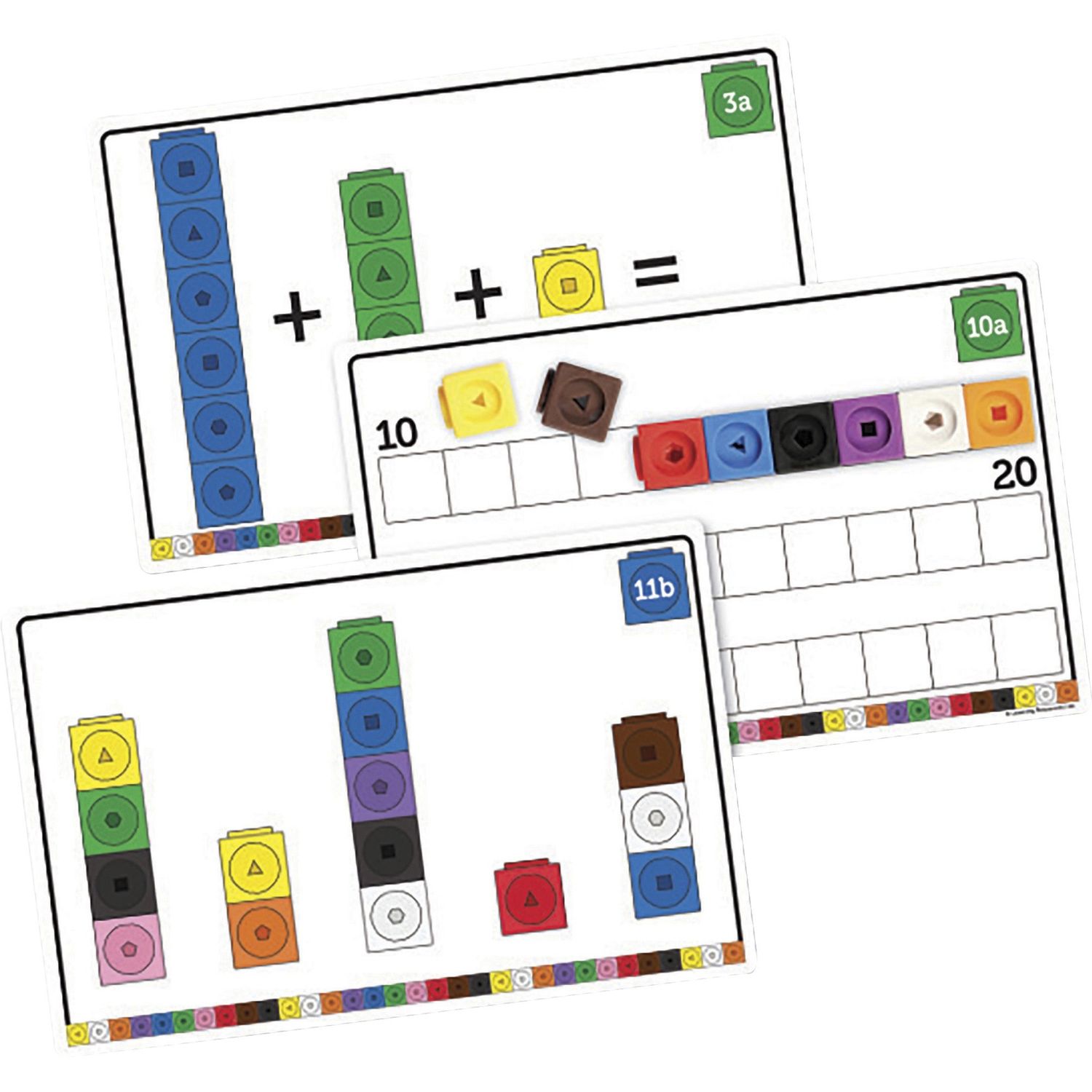 MathLink Cubes Early Math Activity Set by Learning Resources LRNLER4286