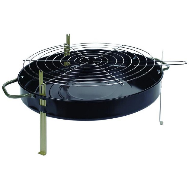 Marsh Allen 18 In Charcoal Grill Black