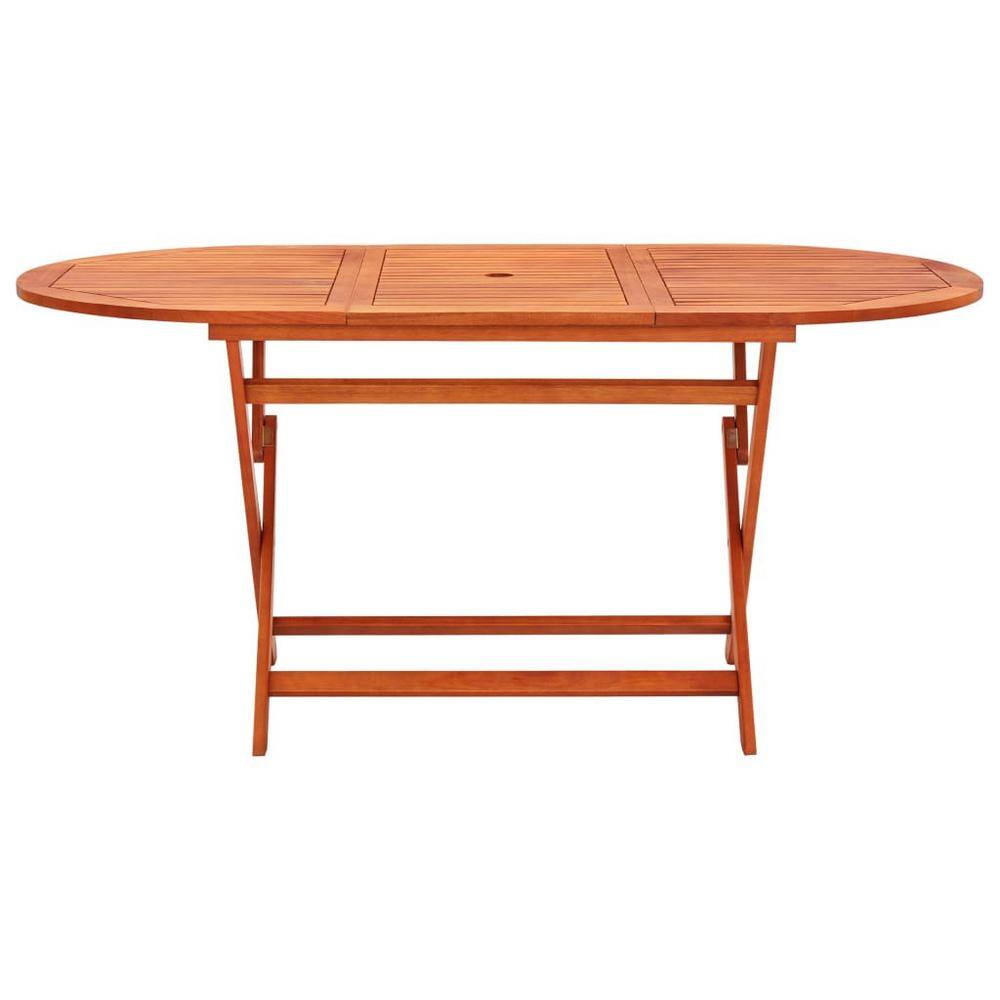 cenadinz Solid Eucalyptus Wood Outdoor Dining Table H-D0102HPMR1U