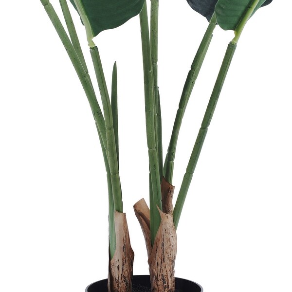 Artificial Tropical Palm Tree Potted Plant for Indoor Outdoor Decor