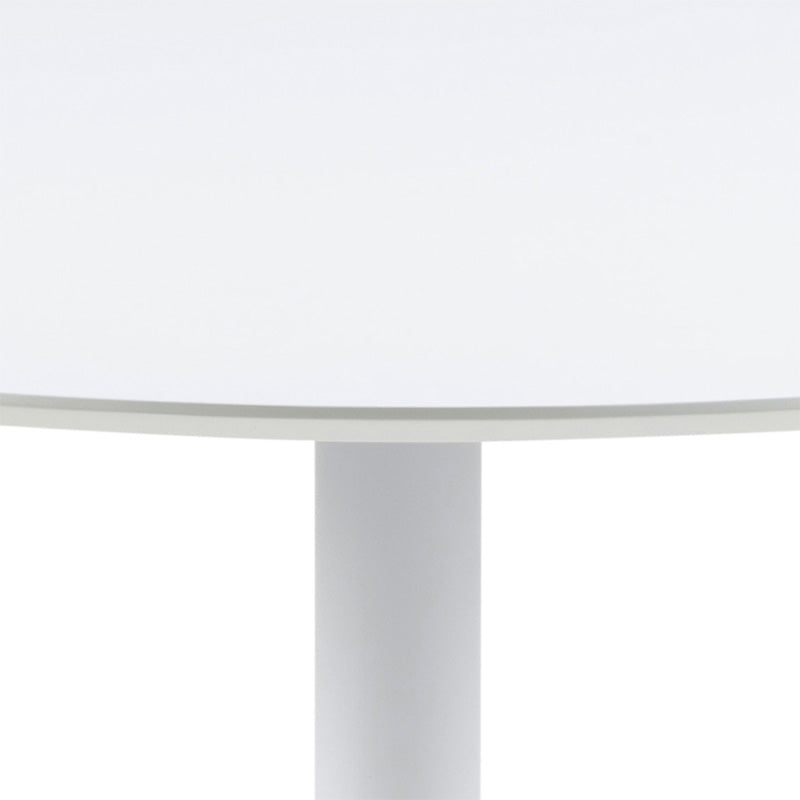 TITAN Round Dining Table 110cm - White