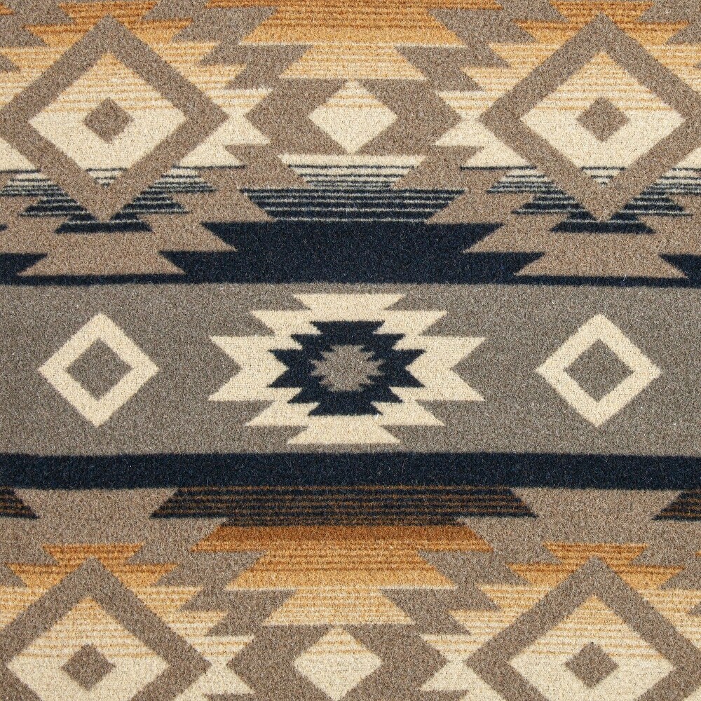 Paseo Road by HiEnd Accents Taos Wool Blend Southwestern Aztec Square Pillow  22\