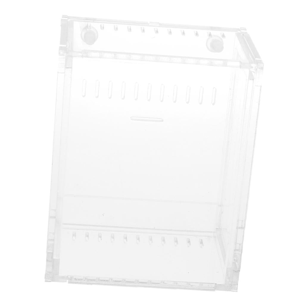 Clear Terrarium Box Reptile and Amphibian Breeding Box for Turtle