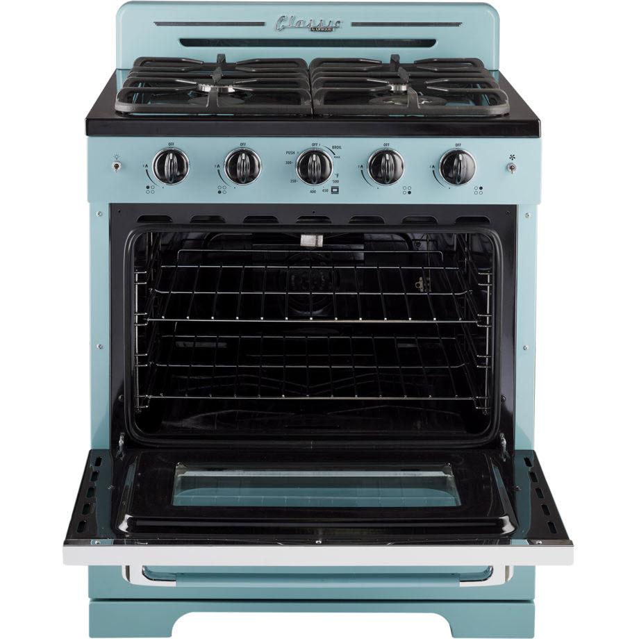 Unique Appliances 30-inch Freestanding Gas Range with Convection Technology UGP-30CR T