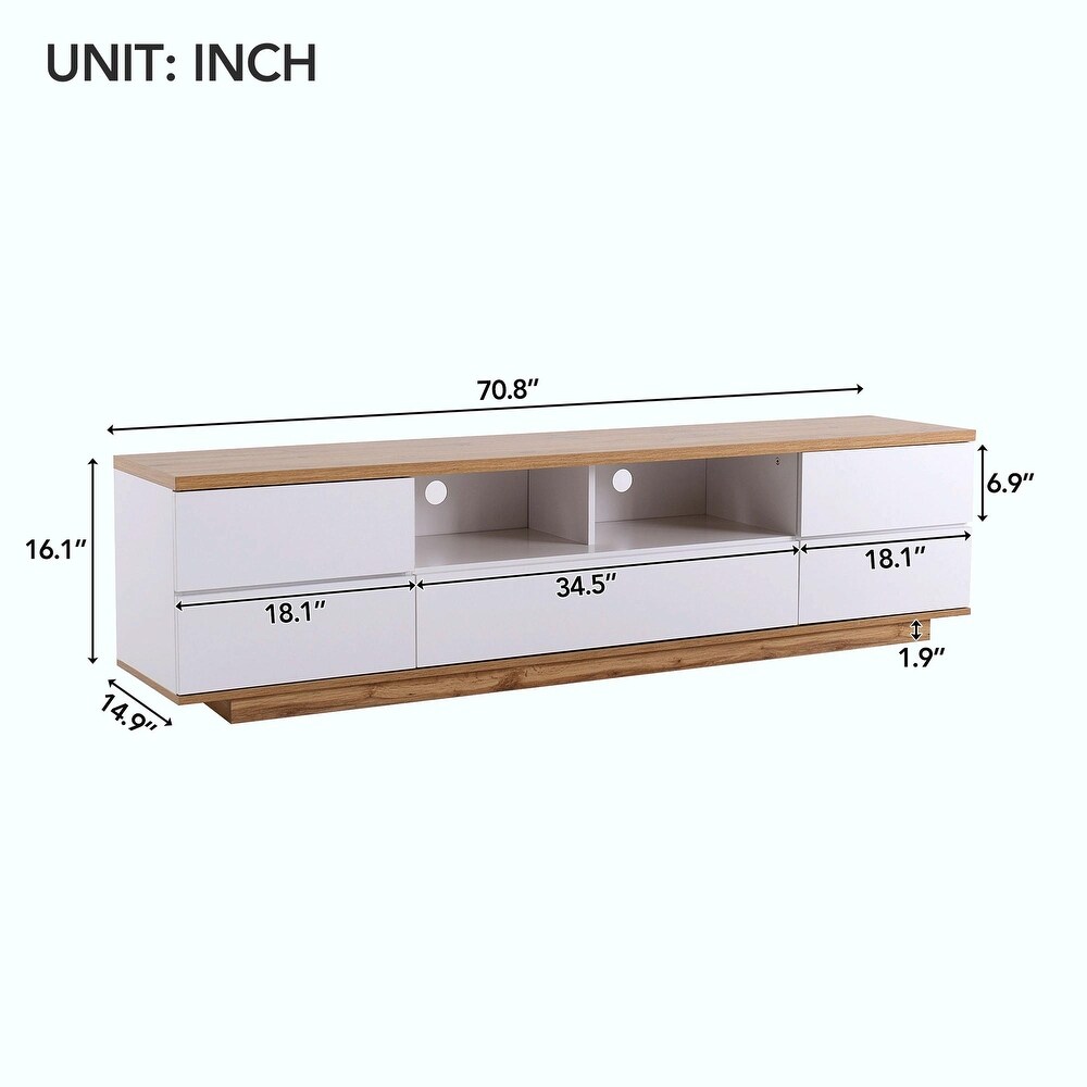 Modern TV Stand for TVs up to 80'