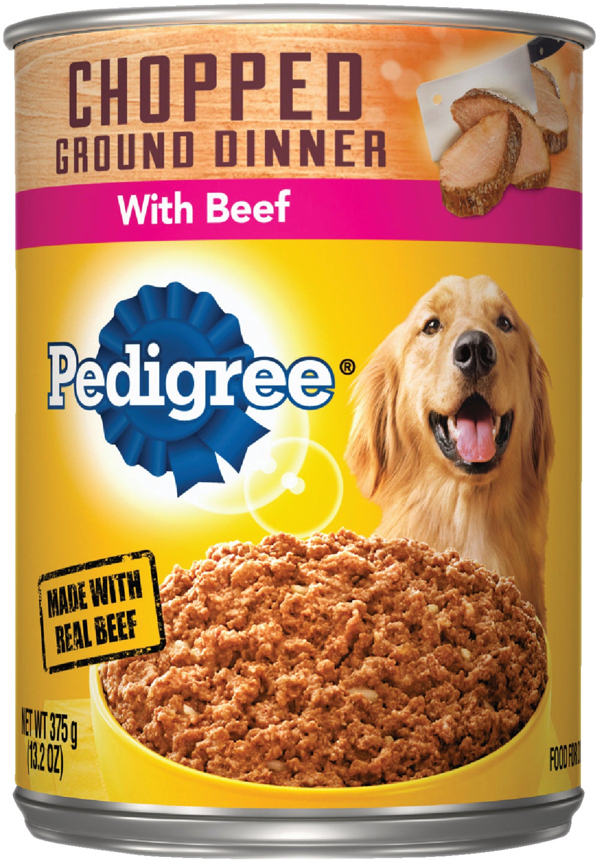 Pedigree Meaty Ground Dinner Wet Dog Food 13.2 Oz.